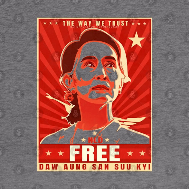 Aung San Suu Kyi by HenryHenry